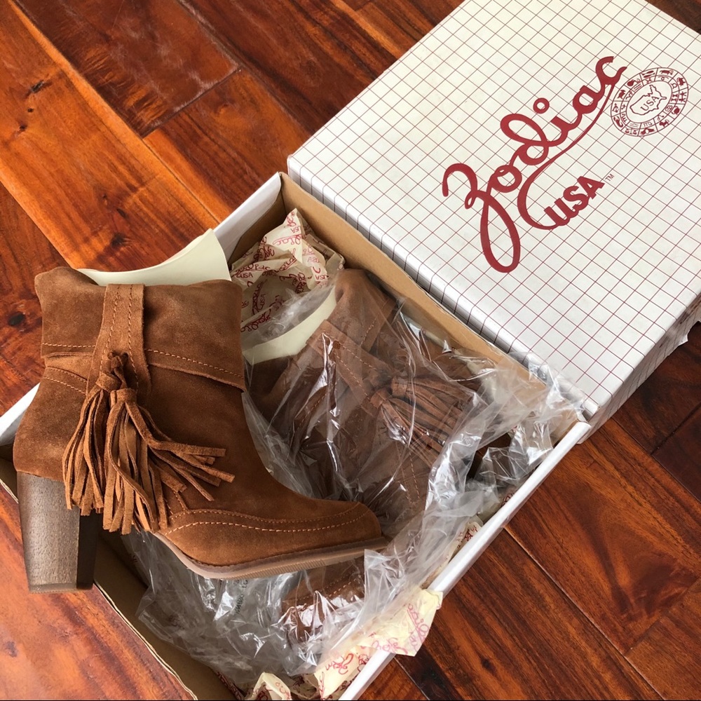 Brand New Suede Booties